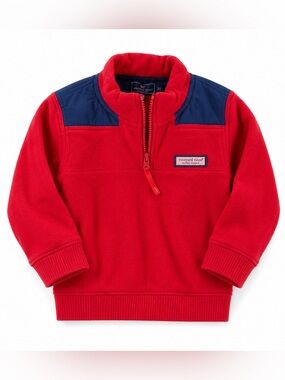 Vineyard Vines Kids Red and Navy Sweatshirt